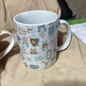 White Ceramic Mugs Set for Dining